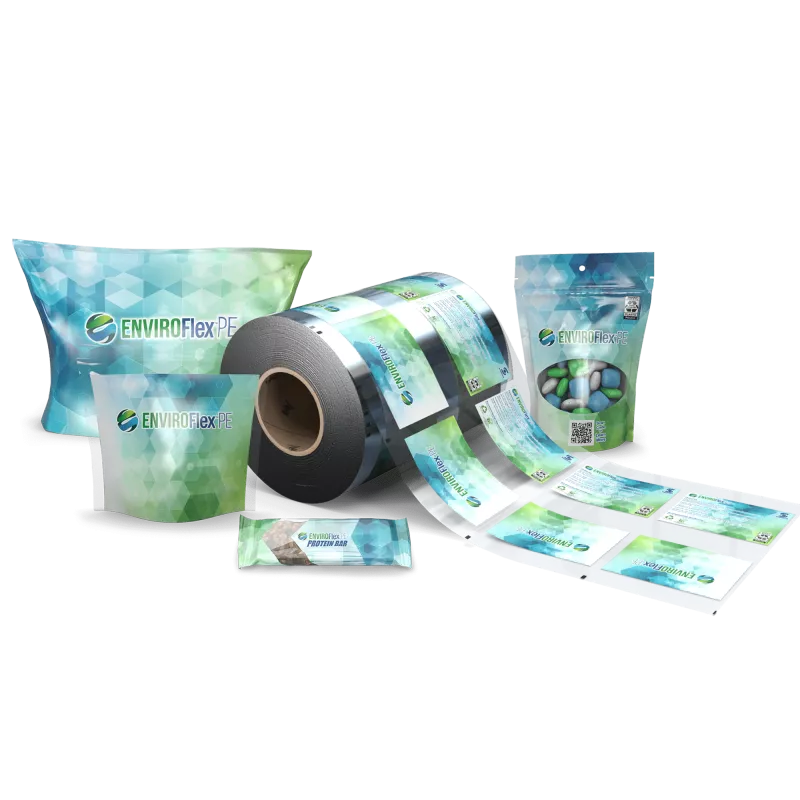 Enviroflex PE wrap, pouches and film