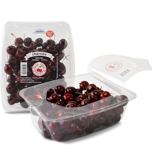 Peel and reseal produce packaging